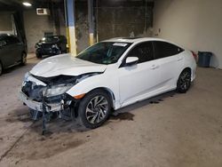 Salvage cars for sale at Chalfont, PA auction: 2016 Honda Civic EX