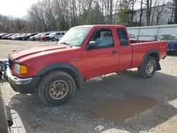 Ford Ranger salvage cars for sale: 2002 Ford Ranger Super Cab