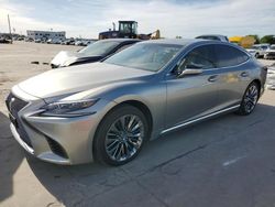 Vehiculos salvage en venta de Copart Grand Prairie, TX: 2020 Lexus LS 500 Base