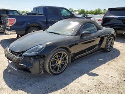 Salvage cars for sale from Copart Houston, TX: 2019 Porsche Boxster Base