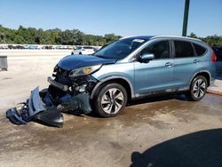 Vehiculos salvage en venta de Copart Apopka, FL: 2015 Honda CR-V Touring