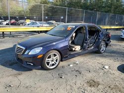 Salvage cars for sale from Copart Waldorf, MD: 2011 Mercedes-Benz E 350 4matic