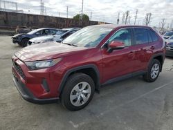 Salvage cars for sale from Copart Wilmington, CA: 2022 Toyota Rav4 LE