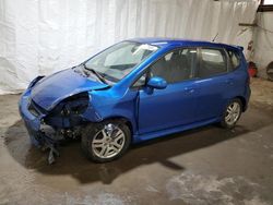 Honda FIT salvage cars for sale: 2007 Honda FIT S