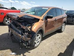 Salvage cars for sale from Copart Tucson, AZ: 2017 Ford Escape S