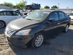 Salvage cars for sale at Sacramento, CA auction: 2015 Nissan Sentra S