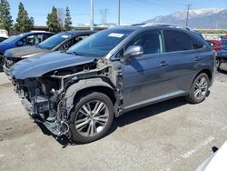 Salvage cars for sale from Copart Rancho Cucamonga, CA: 2015 Lexus RX 350