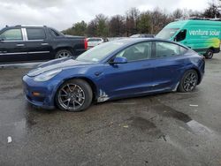 Salvage cars for sale at Brookhaven, NY auction: 2021 Tesla Model 3