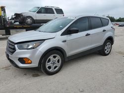 Salvage cars for sale from Copart San Antonio, TX: 2018 Ford Escape S