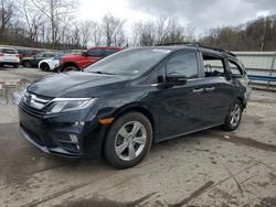 Salvage cars for sale from Copart Ellwood City, PA: 2018 Honda Odyssey EXL