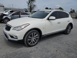 Salvage cars for sale from Copart Tulsa, OK: 2017 Infiniti QX50