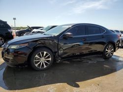 Salvage cars for sale at Grand Prairie, TX auction: 2016 Acura TLX