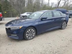 Salvage cars for sale at Northfield, OH auction: 2019 Honda Accord Hybrid