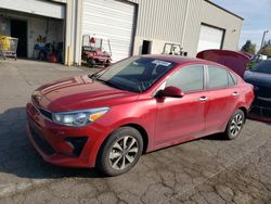 Salvage cars for sale at Woodburn, OR auction: 2021 KIA Rio LX