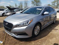 Salvage cars for sale at Elgin, IL auction: 2016 Hyundai Sonata Hybrid