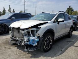 Salvage cars for sale from Copart Rancho Cucamonga, CA: 2017 Subaru Crosstrek Limited