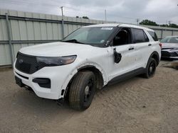 Salvage cars for sale at Shreveport, LA auction: 2020 Ford Explorer Police Interceptor