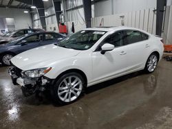 Salvage cars for sale from Copart Ham Lake, MN: 2017 Mazda 6 Touring