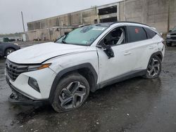 Salvage cars for sale at Fredericksburg, VA auction: 2022 Hyundai Tucson Limited