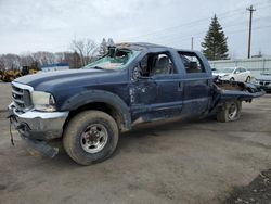 Salvage trucks for sale at Ham Lake, MN auction: 2004 Ford F250 Super Duty