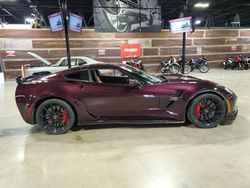 Vehiculos salvage en venta de Copart Dallas, TX: 2017 Chevrolet Corvette Grand Sport 3LT