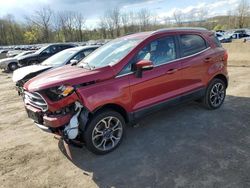 Salvage cars for sale from Copart Marlboro, NY: 2018 Ford Ecosport Titanium