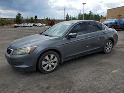 Salvage cars for sale at Gaston, SC auction: 2010 Honda Accord EXL