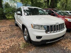 Jeep Grand Cherokee salvage cars for sale: 2011 Jeep Grand Cherokee Overland