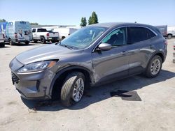 Salvage cars for sale at Hayward, CA auction: 2021 Ford Escape SE