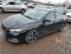 Nissan Sentra SR salvage cars for sale: 2021 Nissan Sentra SR