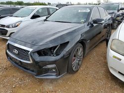 Infiniti salvage cars for sale: 2019 Infiniti Q50 RED Sport 400