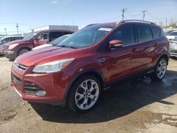 Salvage cars for sale at Chicago Heights, IL auction: 2014 Ford Escape Titanium