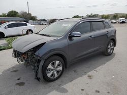 Salvage cars for sale from Copart Orlando, FL: 2019 KIA Niro EX