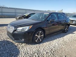 Salvage cars for sale at Kansas City, KS auction: 2015 Subaru Legacy 3.6R Limited