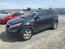 Salvage cars for sale at Antelope, CA auction: 2012 KIA Sportage Base