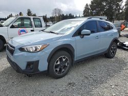 Salvage cars for sale at Graham, WA auction: 2019 Subaru Crosstrek Premium