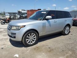 Salvage cars for sale from Copart Homestead, FL: 2013 Land Rover Range Rover HSE