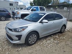 KIA Vehiculos salvage en venta: 2022 KIA Rio LX