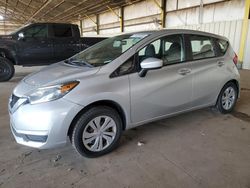 Nissan Versa salvage cars for sale: 2017 Nissan Versa Note S