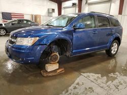 Salvage cars for sale at Avon, MN auction: 2010 Dodge Journey SXT