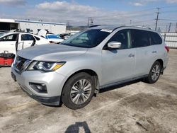 Salvage cars for sale at Sun Valley, CA auction: 2018 Nissan Pathfinder S