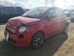 Fiat 500 salvage cars for sale: 2017 Fiat 500 POP