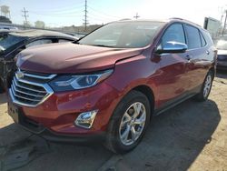 Salvage Cars with No Bids Yet For Sale at auction: 2021 Chevrolet Equinox Premier