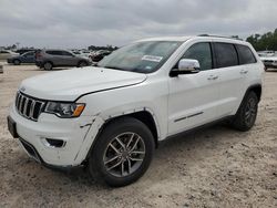 Salvage cars for sale at Houston, TX auction: 2020 Jeep Grand Cherokee Limited