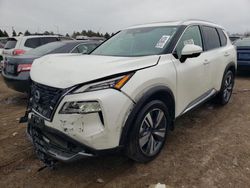 Salvage cars for sale at Elgin, IL auction: 2023 Nissan Rogue SL