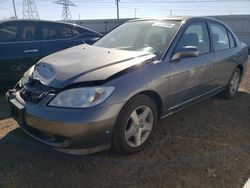 Salvage cars for sale at Elgin, IL auction: 2004 Honda Civic EX