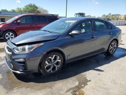 Salvage cars for sale from Copart Orlando, FL: 2019 KIA Forte FE
