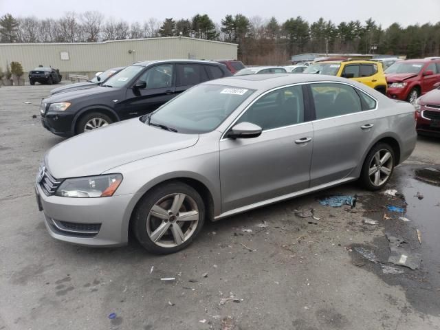 2012 Volkswagen Passat SE