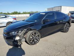 Salvage cars for sale at Fresno, CA auction: 2019 Honda Civic Sport