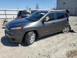 Salvage cars for sale at Appleton, WI auction: 2016 Jeep Cherokee Latitude